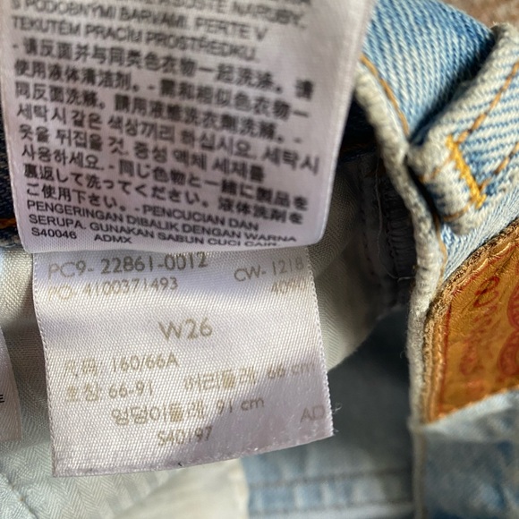 Levi’s 501® ORIGINAL FIT WOMEN'S JEANS - Picture 6 of 6